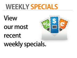 Weekly Specials!